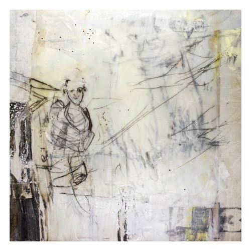 Andrea Rozorea - Galerie: Zeichnung unter Wachs - Ein Wagnis eingehen
